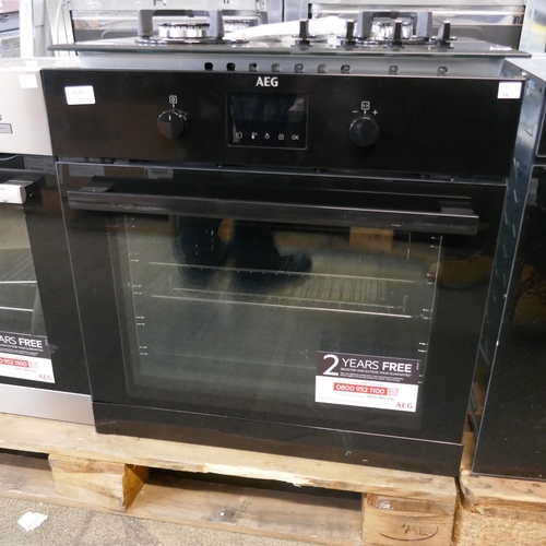 4140 - AEG Single Multifunction Oven H589xW594xD568  (458-162) *This lot is subject to Vat