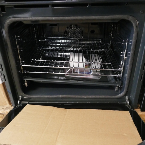 4145 - Karlson Single Pyrolytic Oven (Broken Glass Door) - Black H595xW595xD546  - Model no -TFTPYOVBKD (45... 