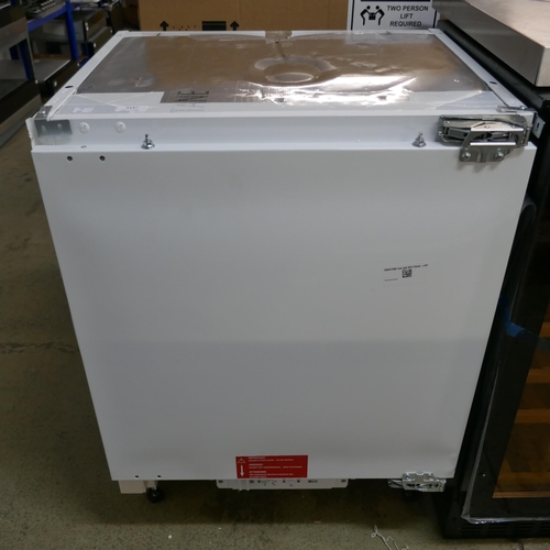 4147 - Zanussi Built Under Freezer H815xW596xD550  - Model no -ZYAE82FR (458-190) *This lot is subject to V... 