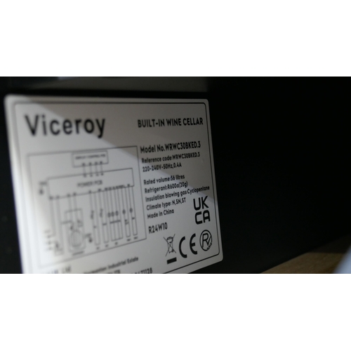 4149 - Viceroy Under Counter Wine Cooler H870xW295xD571 - Model no -WRWC30BK (458-188) *This lot is subject... 