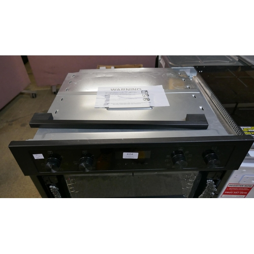 4154 - Zanussi  Built-in Double Oven with AirFry (Broken Top Oven Door) H888xW594xD568 (458-186) *This lot ... 