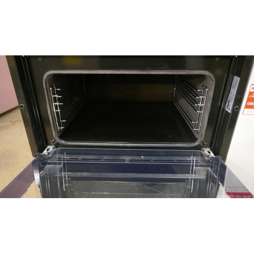 4154 - Zanussi  Built-in Double Oven with AirFry (Broken Top Oven Door) H888xW594xD568 (458-186) *This lot ... 