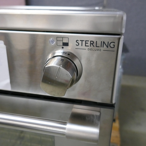 4157 - Stoves Stirling Deluxe Range Cooker with Induction Hob (Model no: ST-DX-D1000EI-TCH) (458-239) *This... 