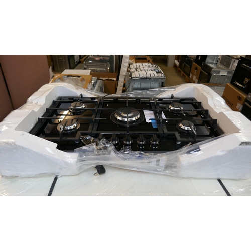 4176 - AEG  Gas on Glass 5 Burner Hob H101xW860xD510 (458-200) *This lot is subject to Vat