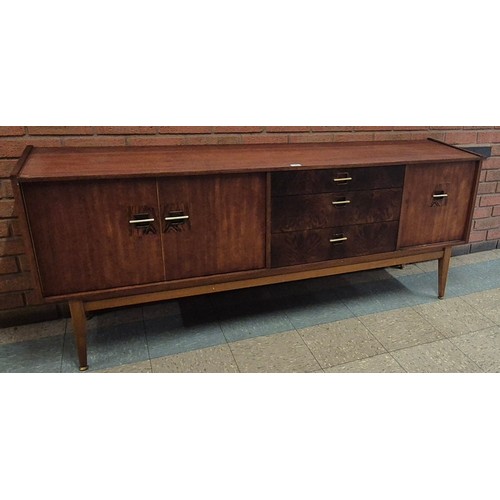 4 - A Stonehill teak and rosewood sideboard. CITES A10 no. 24GBA101M8SEL