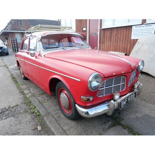 400 - A 1964 Volvo 122 'Amazon' Saloon, First registered in July 1964. In-line 1,778cc engine mated to a l... 