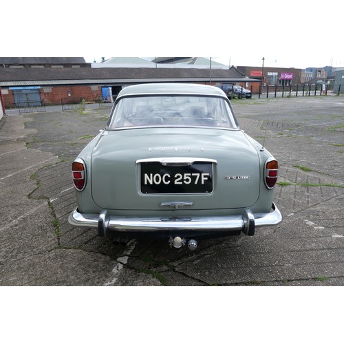 401 - A 1968 Rover P5B 3.5 Litre Saloon. Rover V8 Buick-derived engine with automatic transmission -  Gear... 