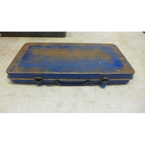 5020 - 3 plastic tool boxes, all sold with a selection of assorted hand tools