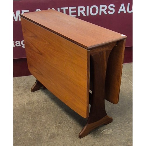 28 - A G-Plan Fresco teak drop-leaf table