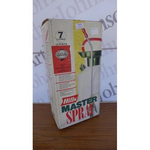 5162 - A Hills 7-litre capacity Master Garden Spray kit with instructions