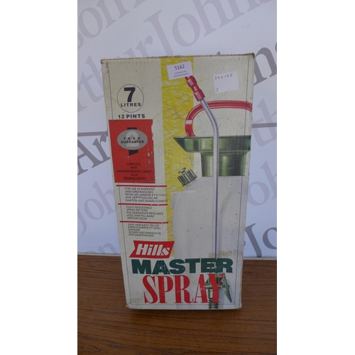 5162 - A Hills 7-litre capacity Master Garden Spray kit with instructions