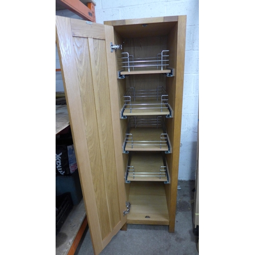 5172 - A Marks and Spencer ‘Sonoma’ oak storage larder unit with internal drawers