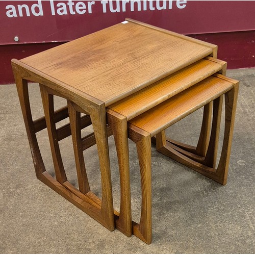 36 - A G-Plan Quadrille teak nest of tables