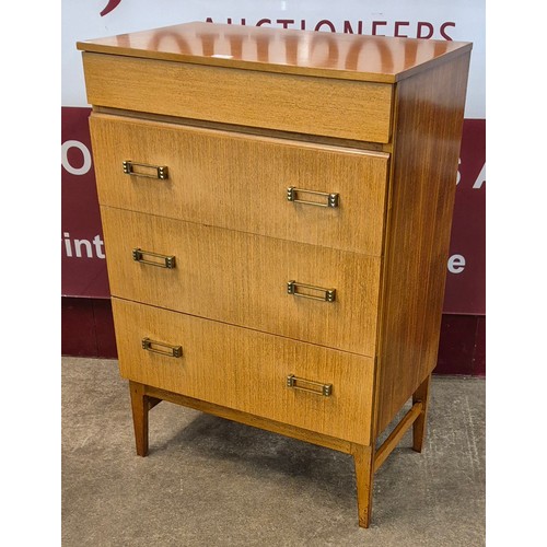 41 - A Remploy teak chest of drawers