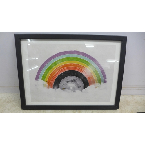 5045 - A selection of picture frames and framed prints including prints by Richard McNeil, 'Not At All Jack... 