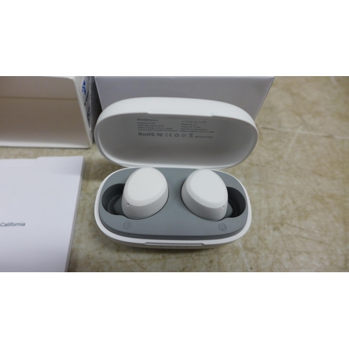 5057 - A box of 12 Tozo A1 earbuds, 6 Tozo A2 earbuds and 6 Tozo W1 wireless chargers