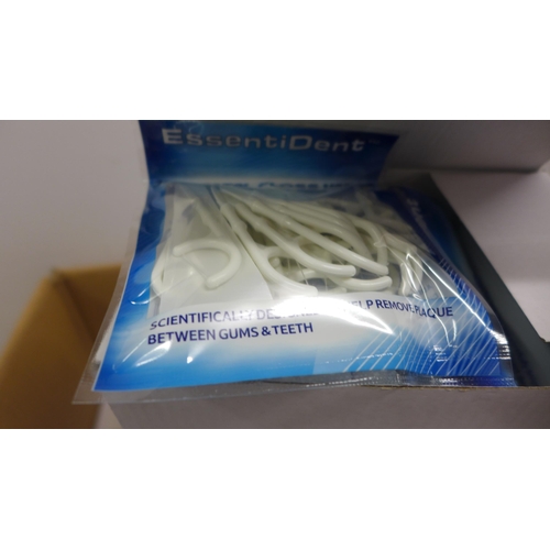 5068 - 120 packs of 32 Essenti-Dent Dental Floss harps  *This lot is subject to VAT