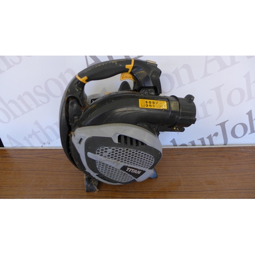 5154 - A Titan TTL684BVC blower and an Einhell GHPC1535TC petrol chain saw