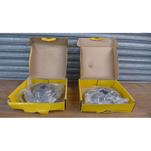 5310 - Two National Brake Technology singular disc brakes for a 1 series/3 series, model D/01B05 NBD1304