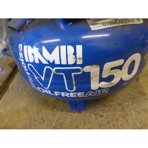 5182 - A Bambi VT100 oil free, low noise air compressor