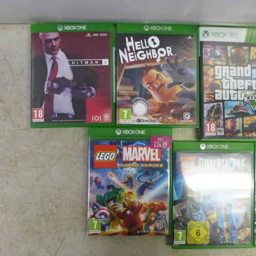 5075 - A collection of Xbox games, 10 Xbox One games and 3 Xbox 360 games including LEGO Marvel Superheroes... 