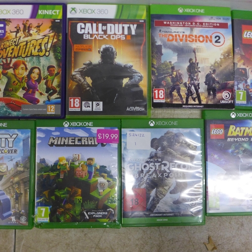 5075 - A collection of Xbox games, 10 Xbox One games and 3 Xbox 360 games including LEGO Marvel Superheroes... 