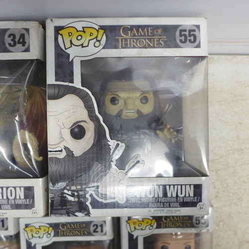 5091 - A collection of Game of Thrones Funko Pop vinyl figures