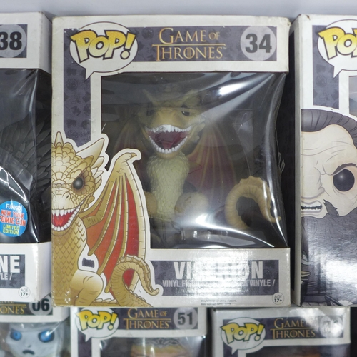 5091 - A collection of Game of Thrones Funko Pop vinyl figures