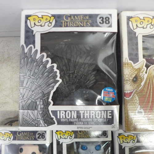 5091 - A collection of Game of Thrones Funko Pop vinyl figures