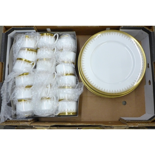 1015 - A collection of Paragon Athena fine bone china, dinner service including eleven dinner plates, eight... 