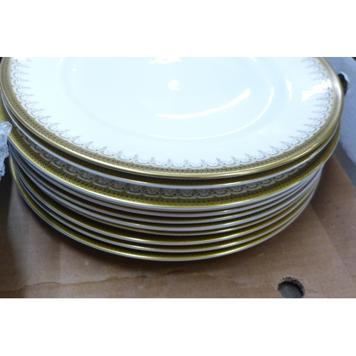 1015 - A collection of Paragon Athena fine bone china, dinner service including eleven dinner plates, eight... 