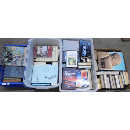 1028 - Four boxes of assorted books **PLEASE NOTE THIS LOT IS NOT ELIGIBLE FOR IN-HOUSE POSTING AND PACKING... 