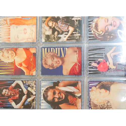 684 - An album of Marilyn Monroe collectors cards, approximately 400