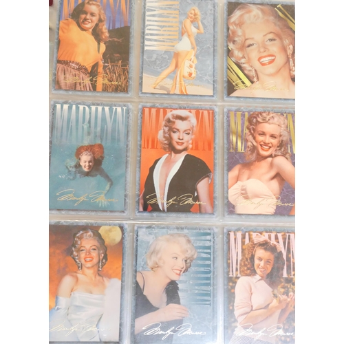 684 - An album of Marilyn Monroe collectors cards, approximately 400