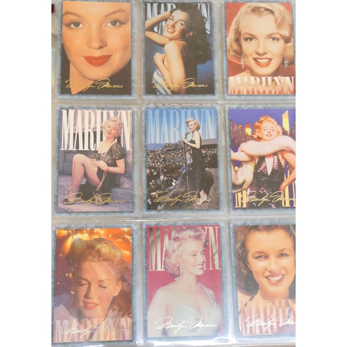 684 - An album of Marilyn Monroe collectors cards, approximately 400