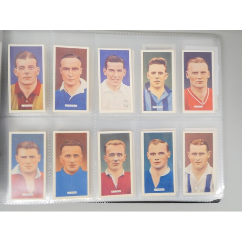 685 - Ten sets of cigarette cards in album, catalogue value £520