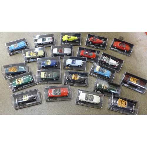 721 - Twenty two die-cast model cars, City Cruiser collection