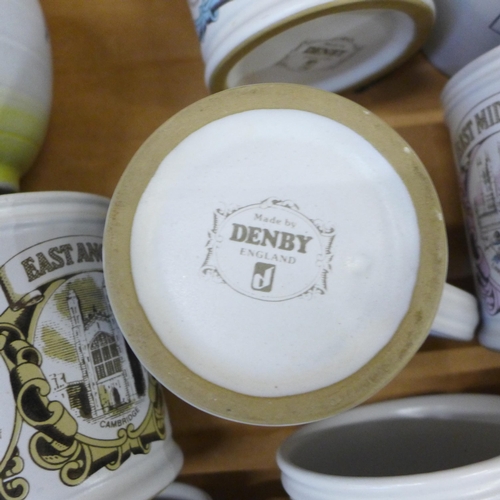 724 - A collection of Denby pottery including Glyn Colledge **PLEASE NOTE THIS LOT IS NOT ELIGIBLE FOR IN-... 