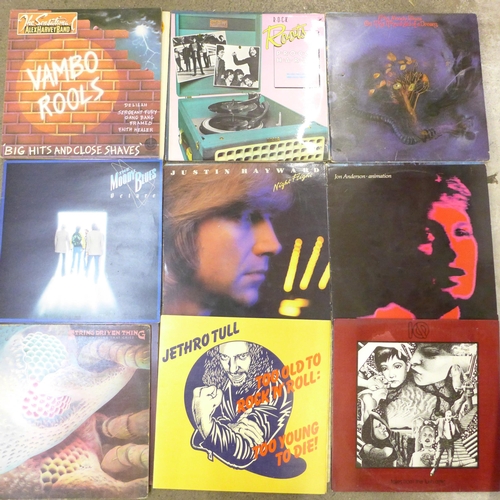 731 - A collection of prog rock LP records, mostly 1970s (30)