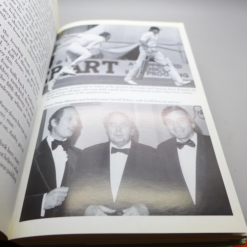 751 - Four signed autobiographies/novels, Brian Clough, Henry Cooper, Dickie Bird and Paul Kieniewicz