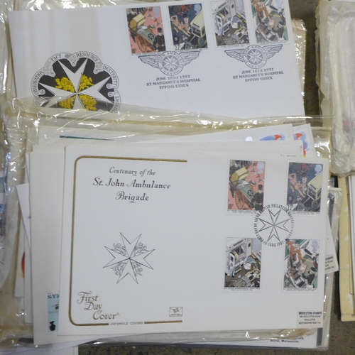 767 - A collection of 1970s and 1980s First Day Covers