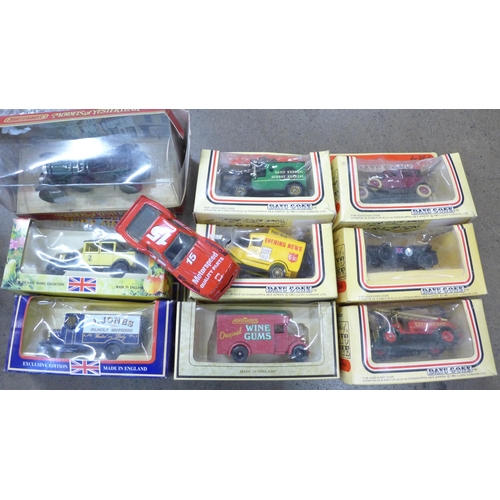 775 - Ten die-cast model vehicles, five Days Gone, five assorted including Darling Buds of May