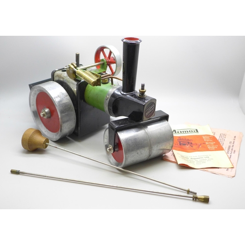 797 - A Mamod SR1 steam roller, boxed with instructions