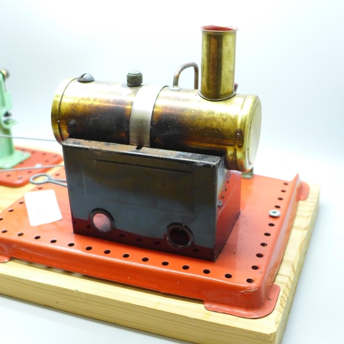 798 - A Mamod SE1A stationary steam engine