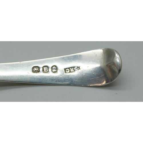 836 - A small silver ladle, London 1806, Richard Crossley, 37g