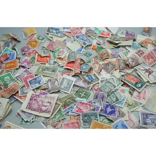 849 - A collection of coins, banknotes and stamps