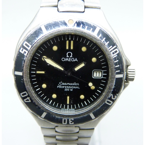 894 - An Omega Seamaster Professional 200m wristwatch, the case marked 53062601, 36mm