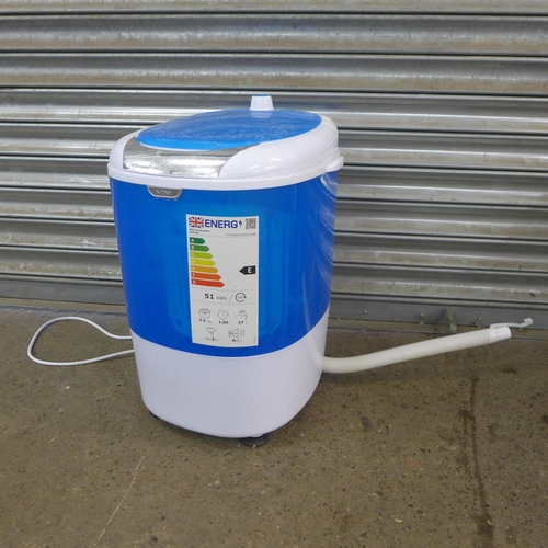 5269 - A Costway FP1009 portable washing machine and spin dryer