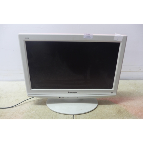 5099 - A Panasonic Viera TX-L19C20BW, 19