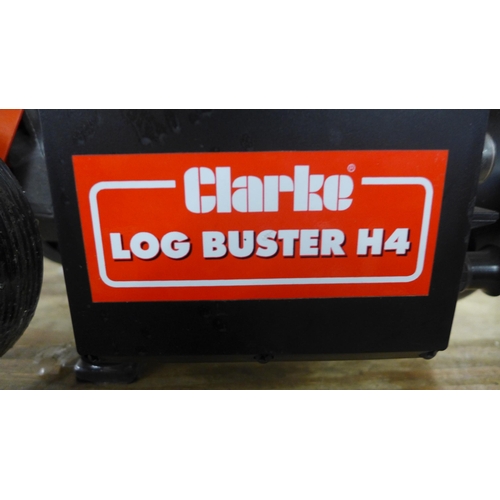 5284 - A Clarke H4, 4 tonne horizontal 230V electric log buster (8528)  *This lot is subject to VAT and sol... 